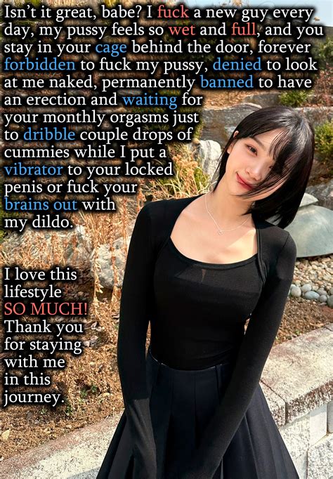 asiancuckcaptions|Cucking to Asian guys at the same time .